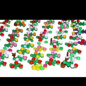 Lego 2417 2518 plant leaves flowers greenery tree garden ➖ LARGE BOTANICAL LOT
